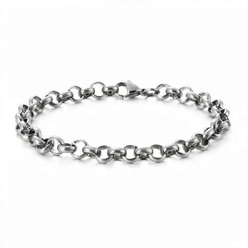 Ocelový náramek - Rolo - 200 x 6 mm