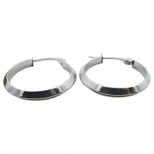 ŠPERKYLA.CZ • Náušnice - 3NE23877 - Kruhy - 23 x 3 mm